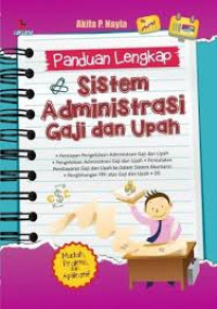 SISTEM ADMINISTRASI GAJI DAN UPAH