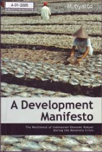 A DEVELOPMENT MANIFESTO