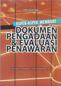 Aspek-Aspek Dokumen Pengadaan & Evaluasi Penawaran