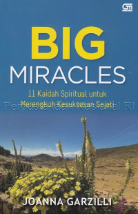 Big miracles : 11 kaidah spiritual untuk merengkuh kesuksesan sejati