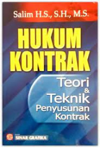 Hukum Kontrak Teori & Teknik Penyusunan Kontrak