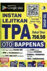 Instan Lejitkan TPA OTO BAPPENAS