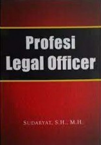 Profesi Legal Officer