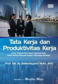 Tata Kerja Dan Produktivitas Kerja