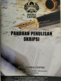 Panduan Penulisan Skripsi