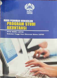 Buku pedoman kurikulum program studi akuntansi