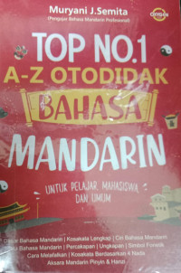 Image of TOP NO. 1 A-Z OTODIDAK BAHASA MANDARIN