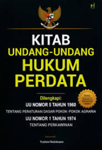 KITAB UNDANG-UNDANG HUKUM PERDATA