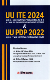 Image of UU ITE 2024 & UU PDP 2022